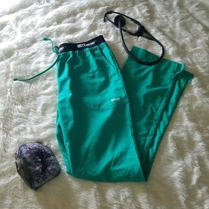 Grey's Anatomy Active line Tropic Jade Scrub pant